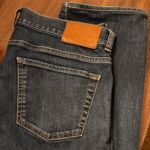 Canali Men's Deep Indigo Straight Jeans